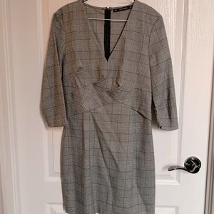 Tailored Plaid Zara Dress